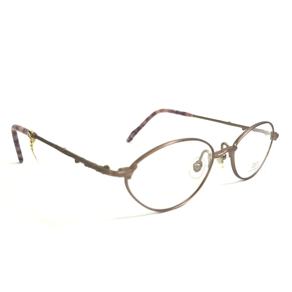 Vintage Petite BADA Eyeglasses Frames GRACE BG424 10VLT Matte Violet 49-19-135